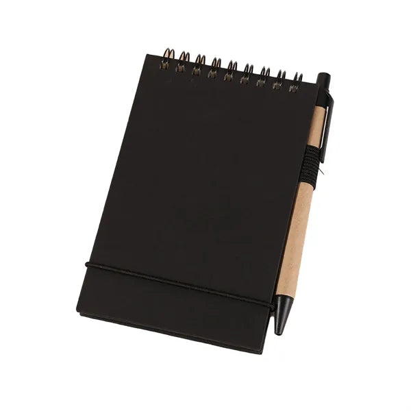 Recycled Spiral Notebook and Companion Eco Pen