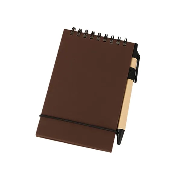 Recycled Spiral Notebook and Companion Eco Pen