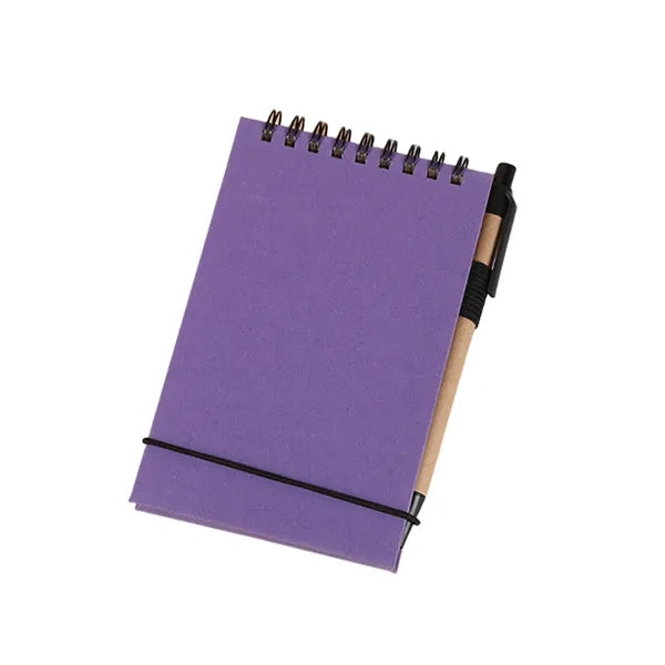 Recycled Spiral Notebook and Companion Eco Pen
