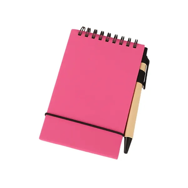 Recycled Spiral Notebook and Companion Eco Pen