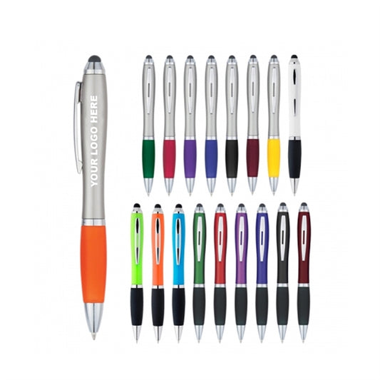 Satin Stylus Ballpoint Pen