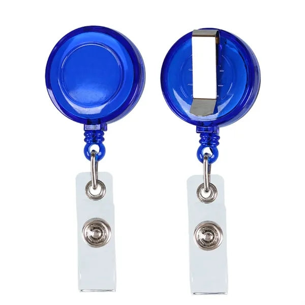 Retractable Badge Holder with Belt Clip Key Ring