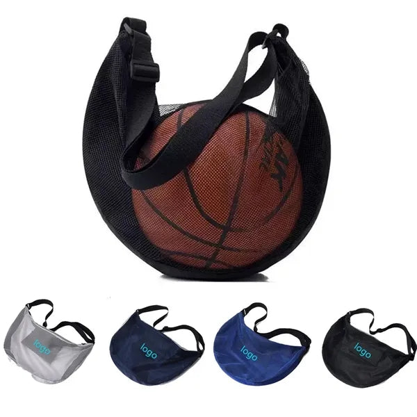 Single ball zipper crossbody bag