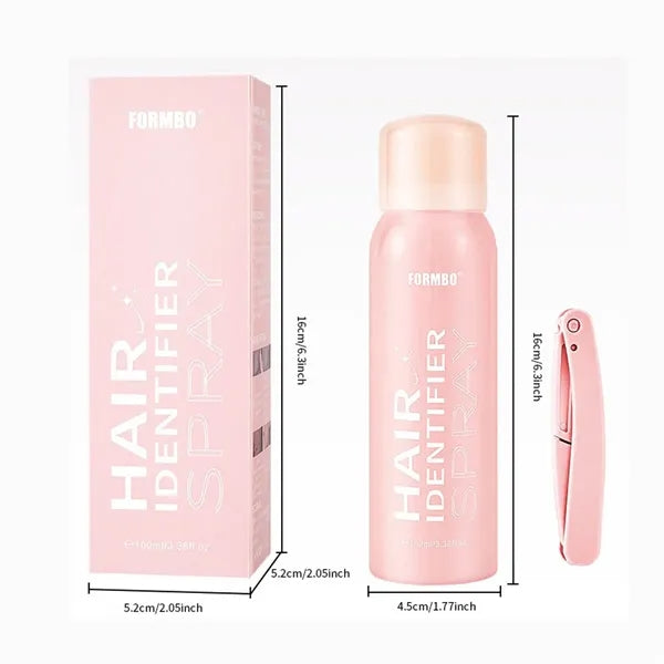 Hair Identifier Spray for Face Shaving