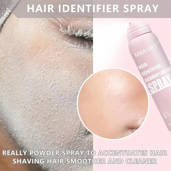 Hair Identifier Spray for Face Shaving