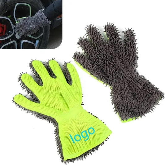 Double Sided Automotive Cleaning Glove