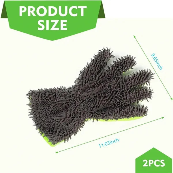 Double Sided Automotive Cleaning Glove