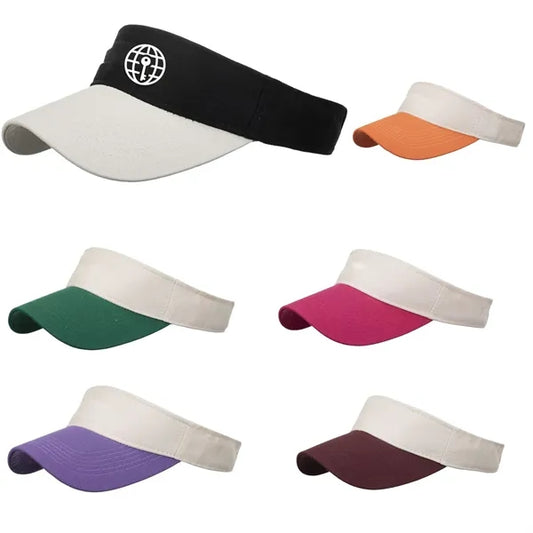 Classic Solid Color Tennis Visors