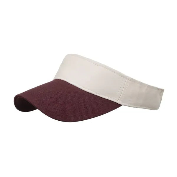 Classic Solid Color Tennis Visors