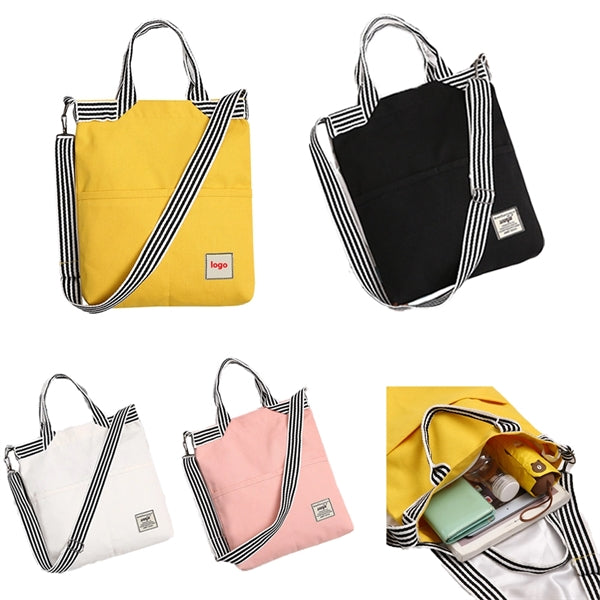 Multi-Pocket Grocery Tote Bag