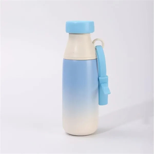 Coloful 17oz Insulated Water Bottle Cute with Silicone Strap