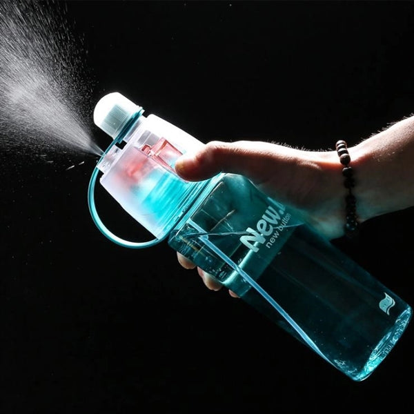 400ml Portable Transparent Sports Mist Bottle