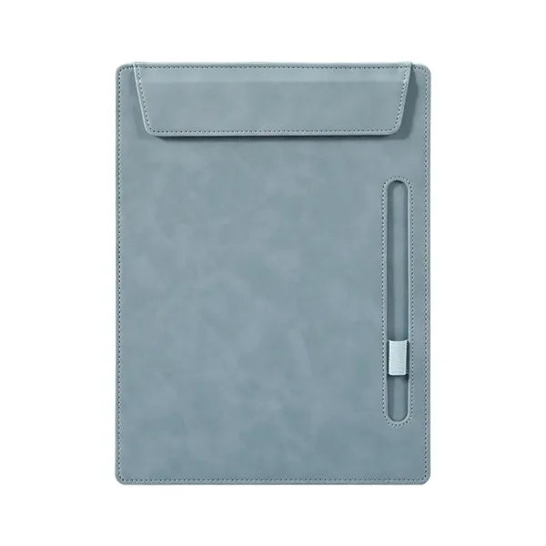 A4 Leather Folder Padfolio with Writing Pad and Coaster