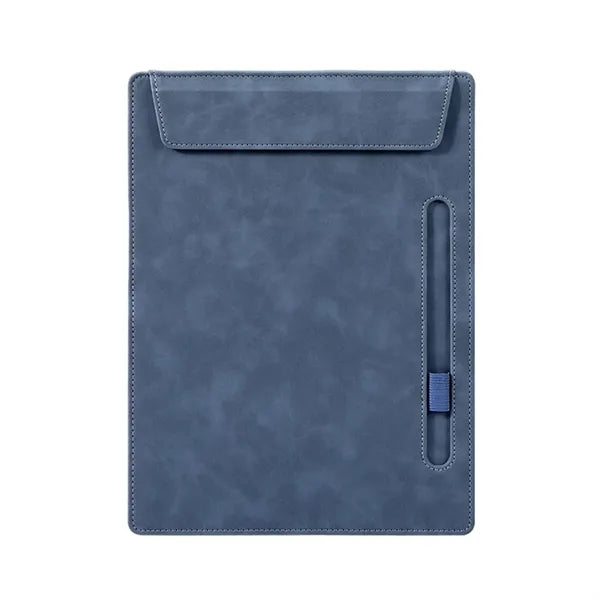A4 Leather Folder Padfolio with Writing Pad and Coaster