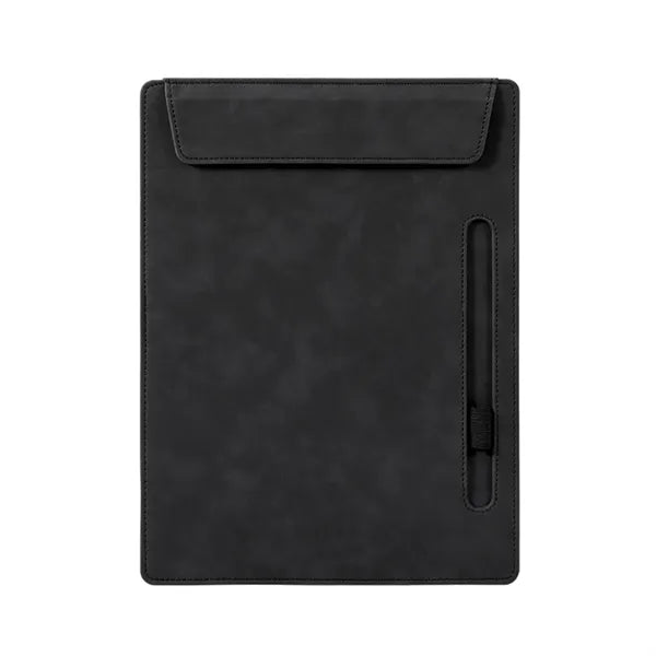 A4 Leather Folder Padfolio with Writing Pad and Coaster