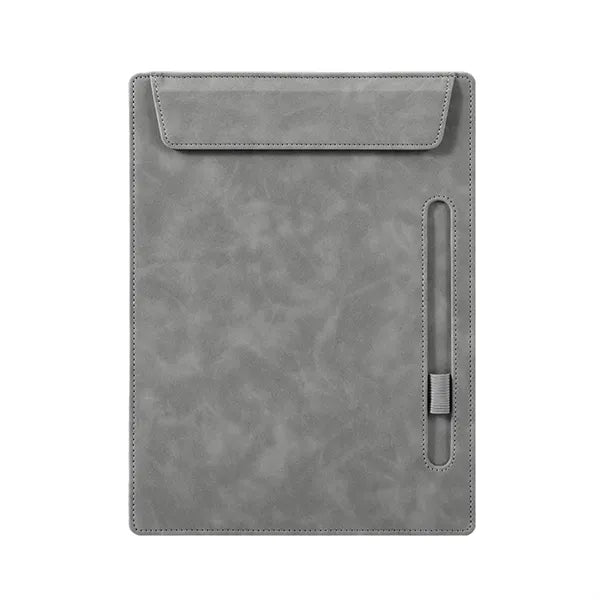 A4 Leather Folder Padfolio with Writing Pad and Coaster