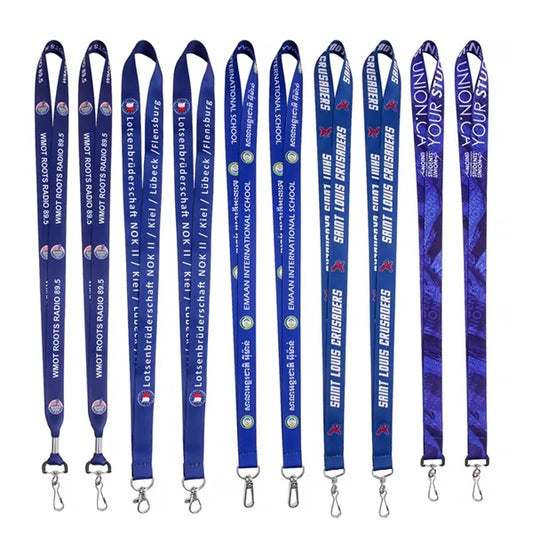 Polyester Custom Hang Tag Lanyard