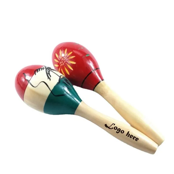 Wooden Coconut Tree Maracas