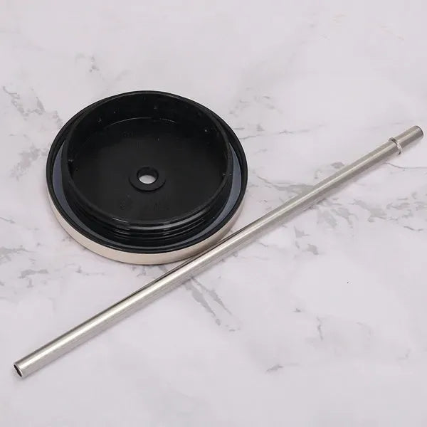 304 Stainless Steel Insulated Cup With Straw