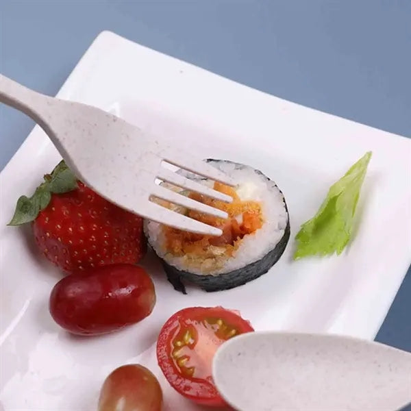 3Pcs Portable Tableware Set