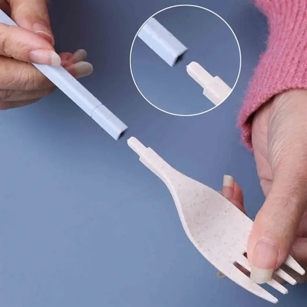 3Pcs Portable Tableware Set