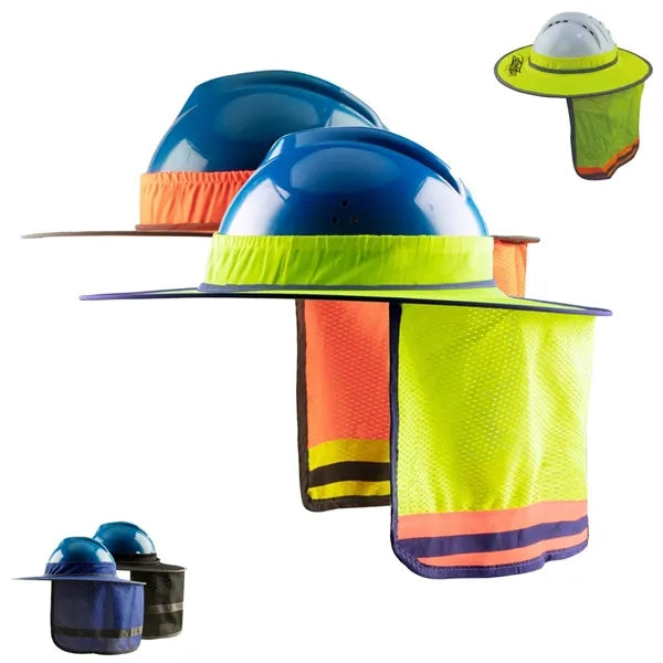 Summer High-Temperature Sun Protection Hard Hat Neck Drape