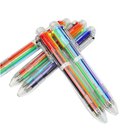 6 In 1 Multicolor Ballpoint Pen