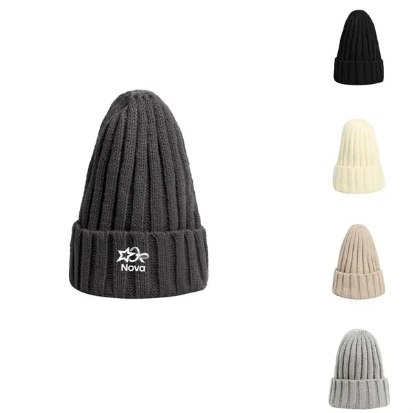 Fleece Lined Beanie Knit