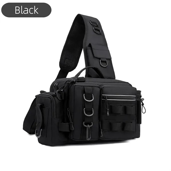 Fishing Tackle Sling Waist Bag Camo Outdoor Pack