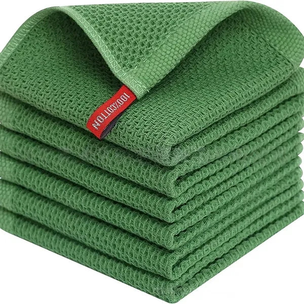 100% Cotton Waffle Weave Kitchen Dish Cloths