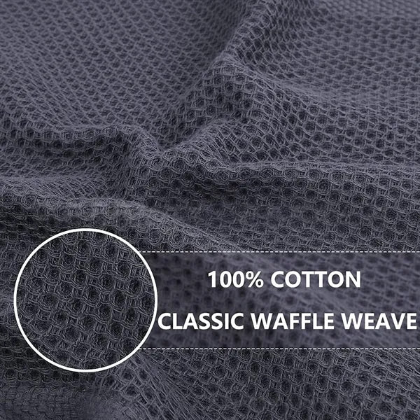 100% Cotton Waffle Weave Kitchen Dish Cloths