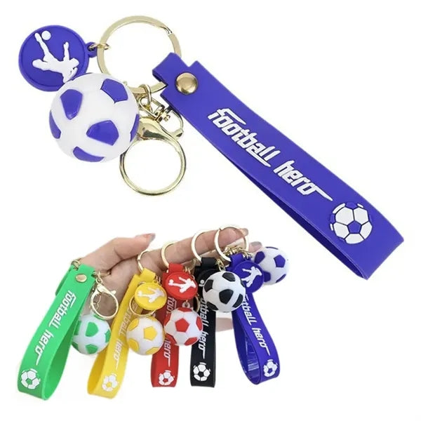 2026 Soccer Mini Ball Keychain Gift