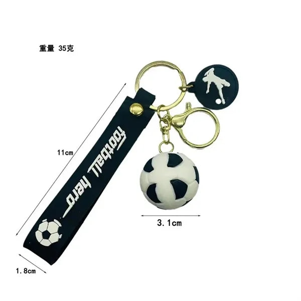 2026 Soccer Mini Ball Keychain Gift