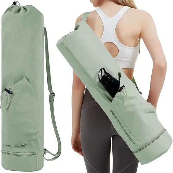 Yoga Mat Carrying Bag Travel Fitness Gym Backpack