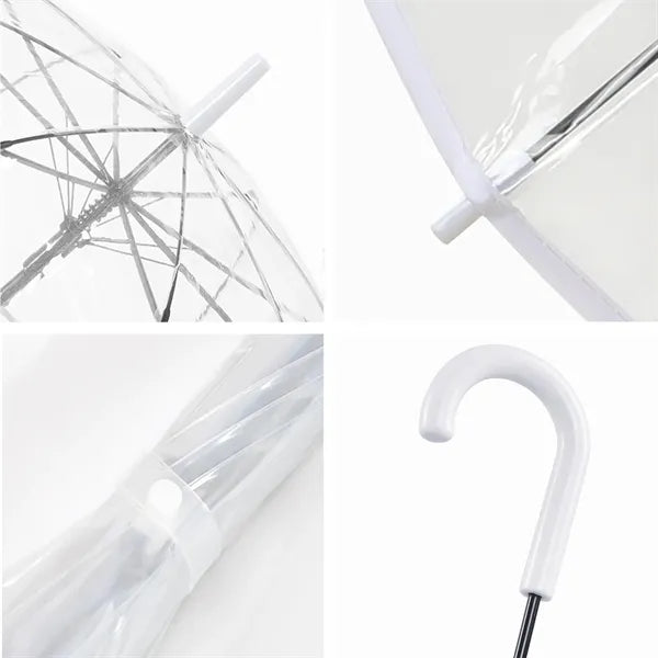 Windproof Clear Bubble Dome Umbrella