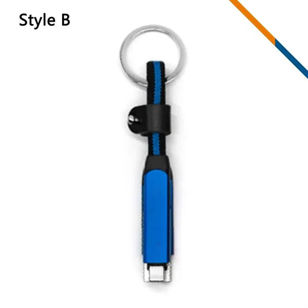 Linkzo 6in1 Keychain Fast Charging Cable