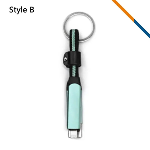 Linkzo 6in1 Keychain Fast Charging Cable