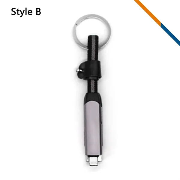 Linkzo 6in1 Keychain Fast Charging Cable