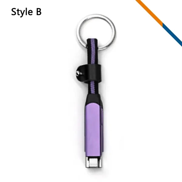 Linkzo 6in1 Keychain Fast Charging Cable
