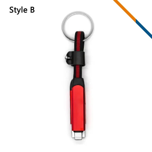 Linkzo 6in1 Keychain Fast Charging Cable