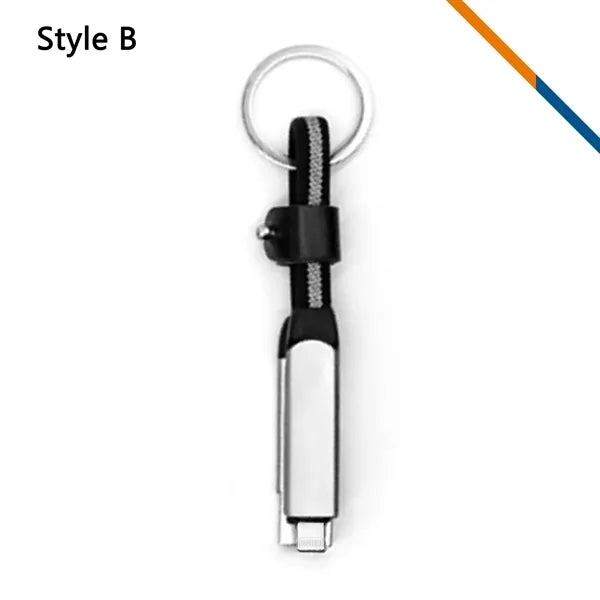Linkzo 6in1 Keychain Fast Charging Cable