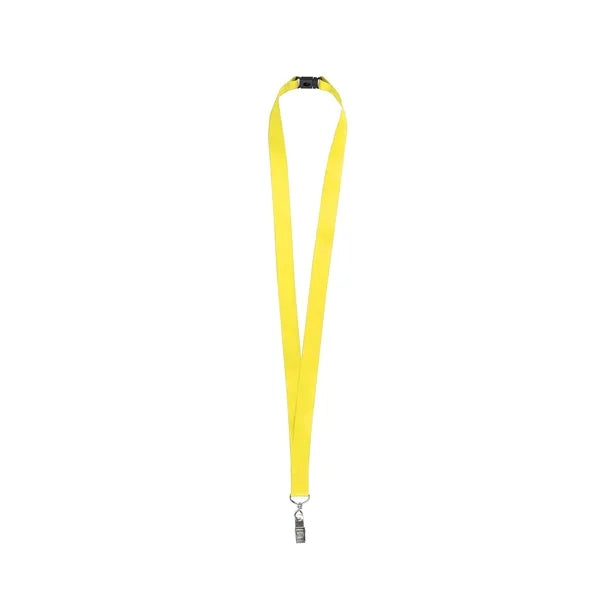 0.78'' Polyester Lanyard With Breakaway Badge Holder