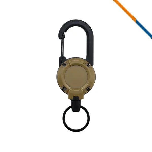 Snapvor Retractable Carabiner Keychain