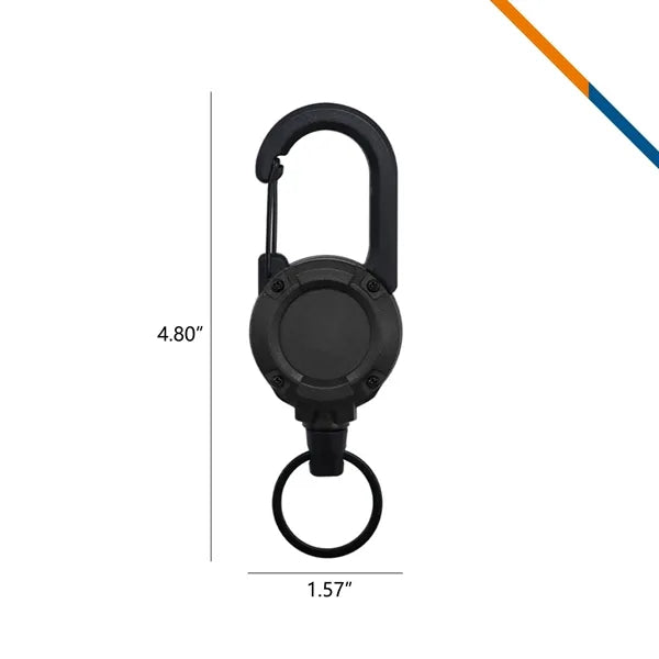 Snapvor Retractable Carabiner Keychain