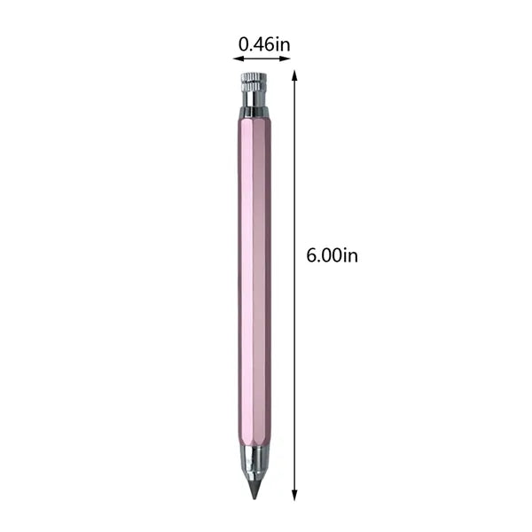 5.6mm mechanical lead holder pencil with built-in sharpener