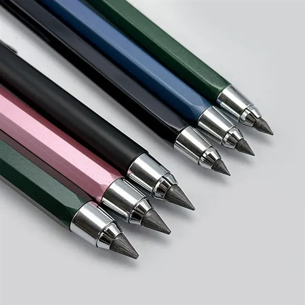 5.6mm mechanical lead holder pencil with built-in sharpener