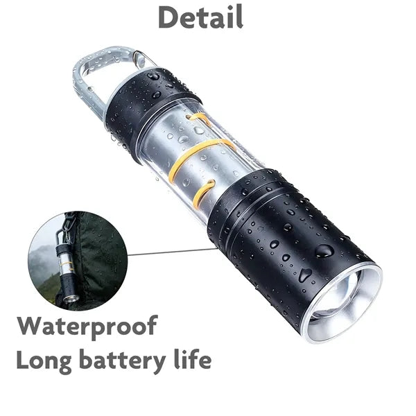 Portable Outdoor Aluminum Flashlight