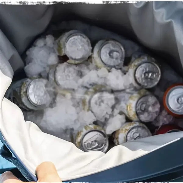 Portable waterproof soft cooler tote bag for outdoor use