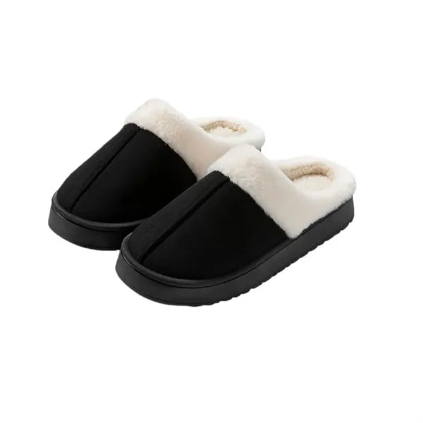 Women's Fuzzy Memory Foam Slippers