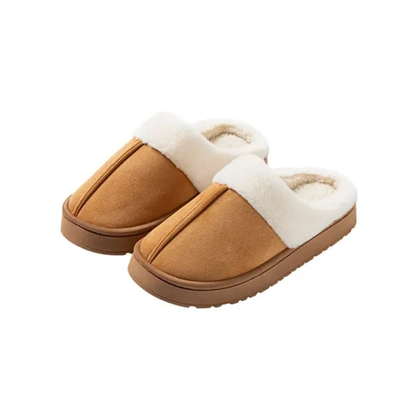 Women's Fuzzy Memory Foam Slippers